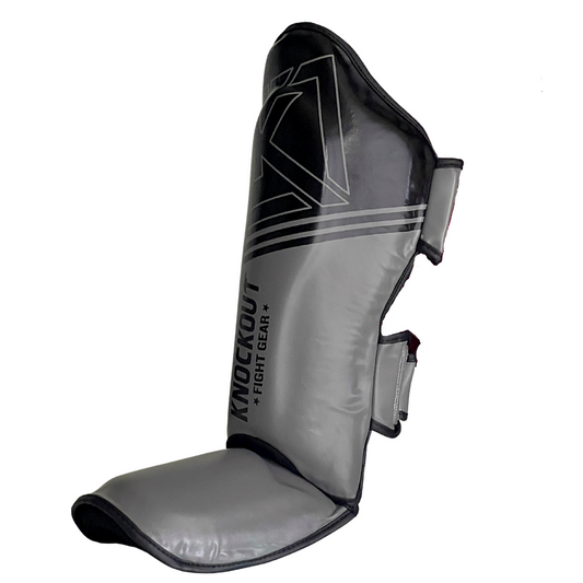 Muay Thai Shin Guards MMA Martial Arts -Padded, Adjustable Leg Guards with Instep Protection for Training and Sparring Gear Kickboxing Equipment – Durable, Professional