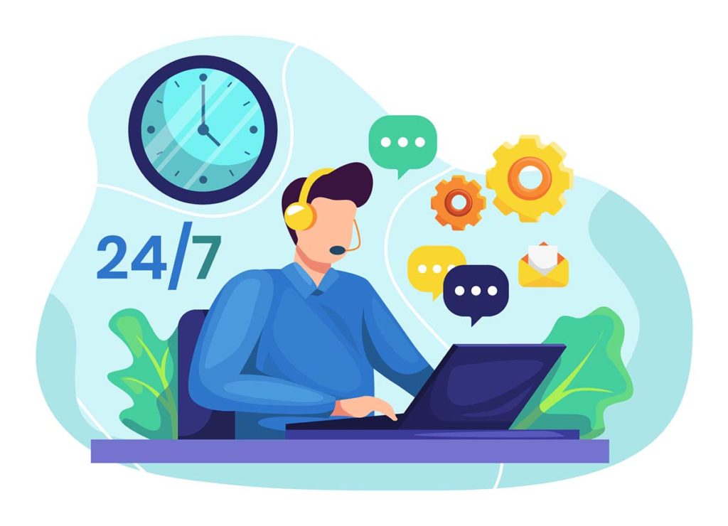 24/7 Support