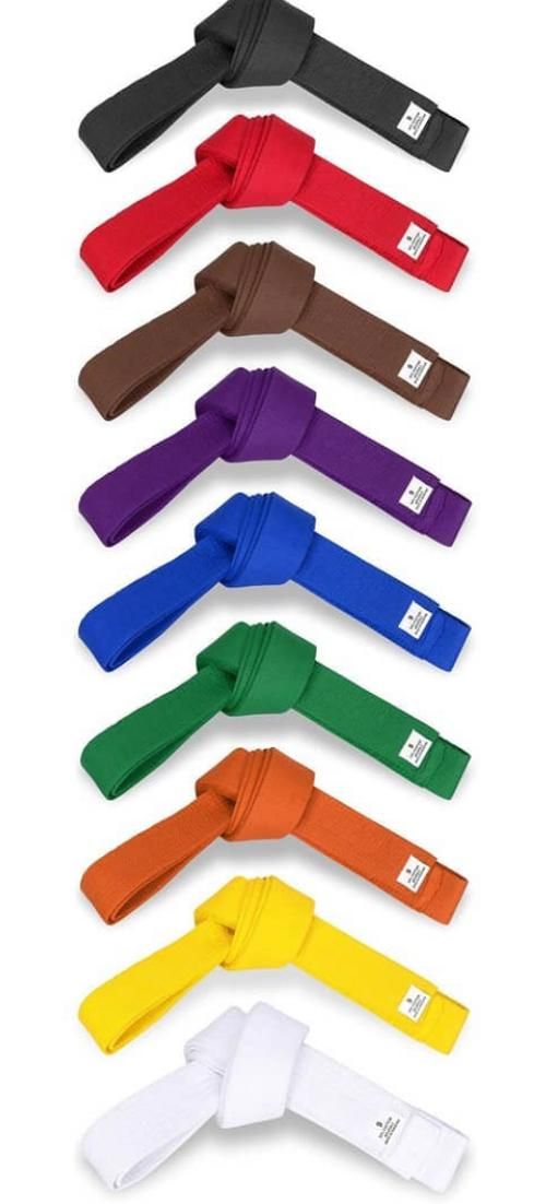 Solid Karate Belts