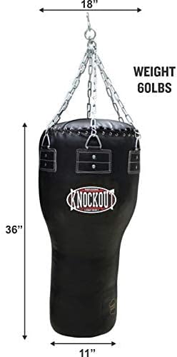 Angle Uppercut Punching Bag Filled for Muay Thai Heavy Gym & Home Training Training