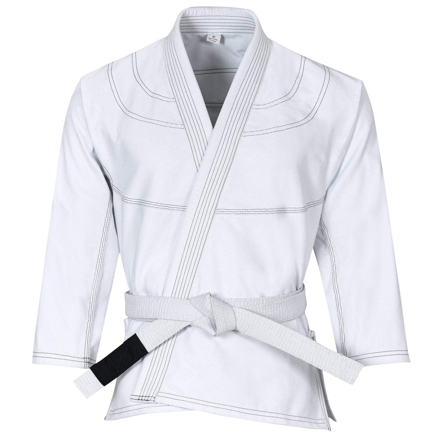 Brazilian Jiu Jitsu Gi for Kids Kimonos Medium Weight, Preshrunk with Free White Belt