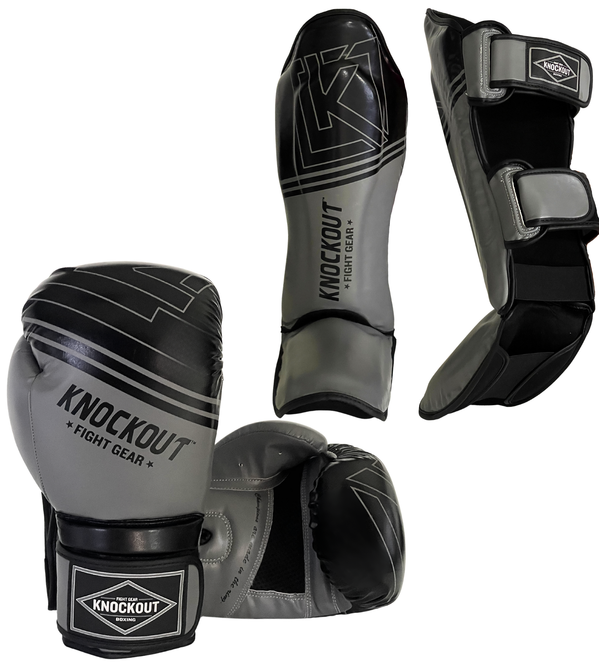 mma sparring gear set Boxing gloves and Muay Thai shin guards Complete Set, ideal for kickboxing, home gym training, and sparring, Best suited for MMA, featuring