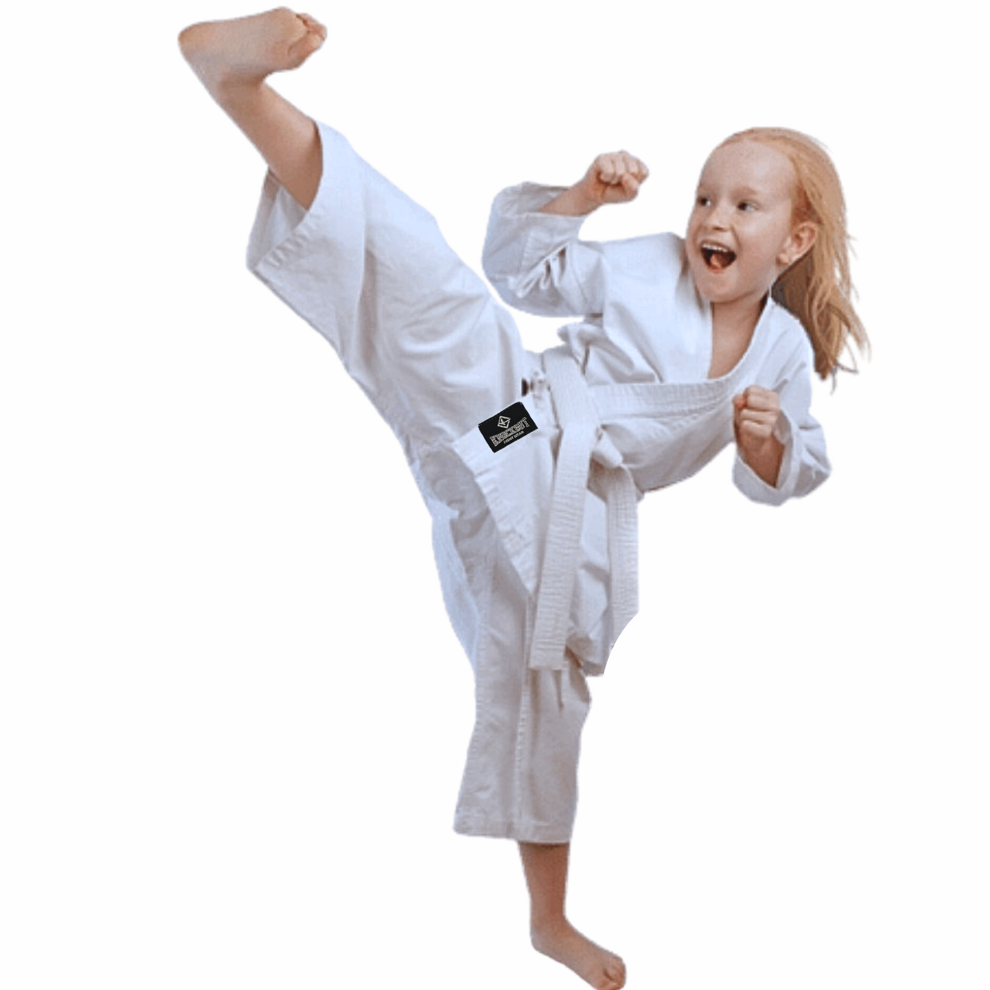 karate gear near me Lightweight Karate Gi Uniform with Belt – Knockout Boxing US