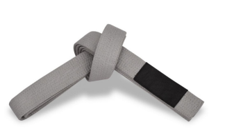 BJJ Belts For Kids & Adults, Solid Color Belts With Sleeve Bar for Ranking Stripes
