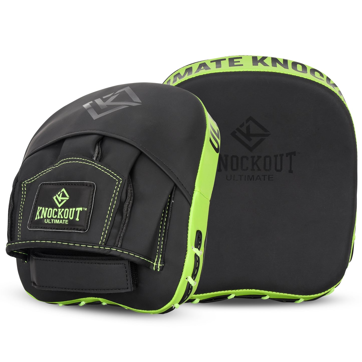 Vinyl Leather Micro Speed Boxing Punch Mitts (Green)