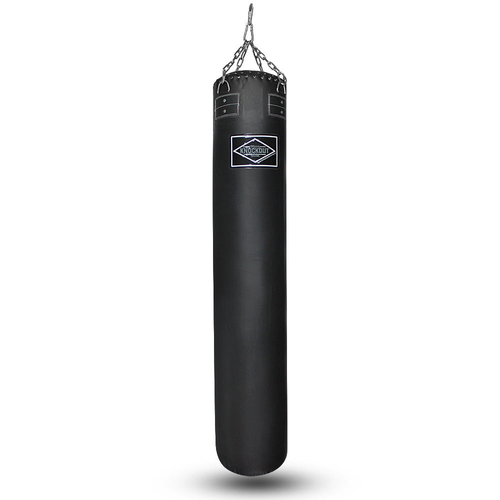 Muay Thai Filled 6 Ft 100 lbs Hanging Punching Heavy Bag for Home Gym Training, Kickboxing