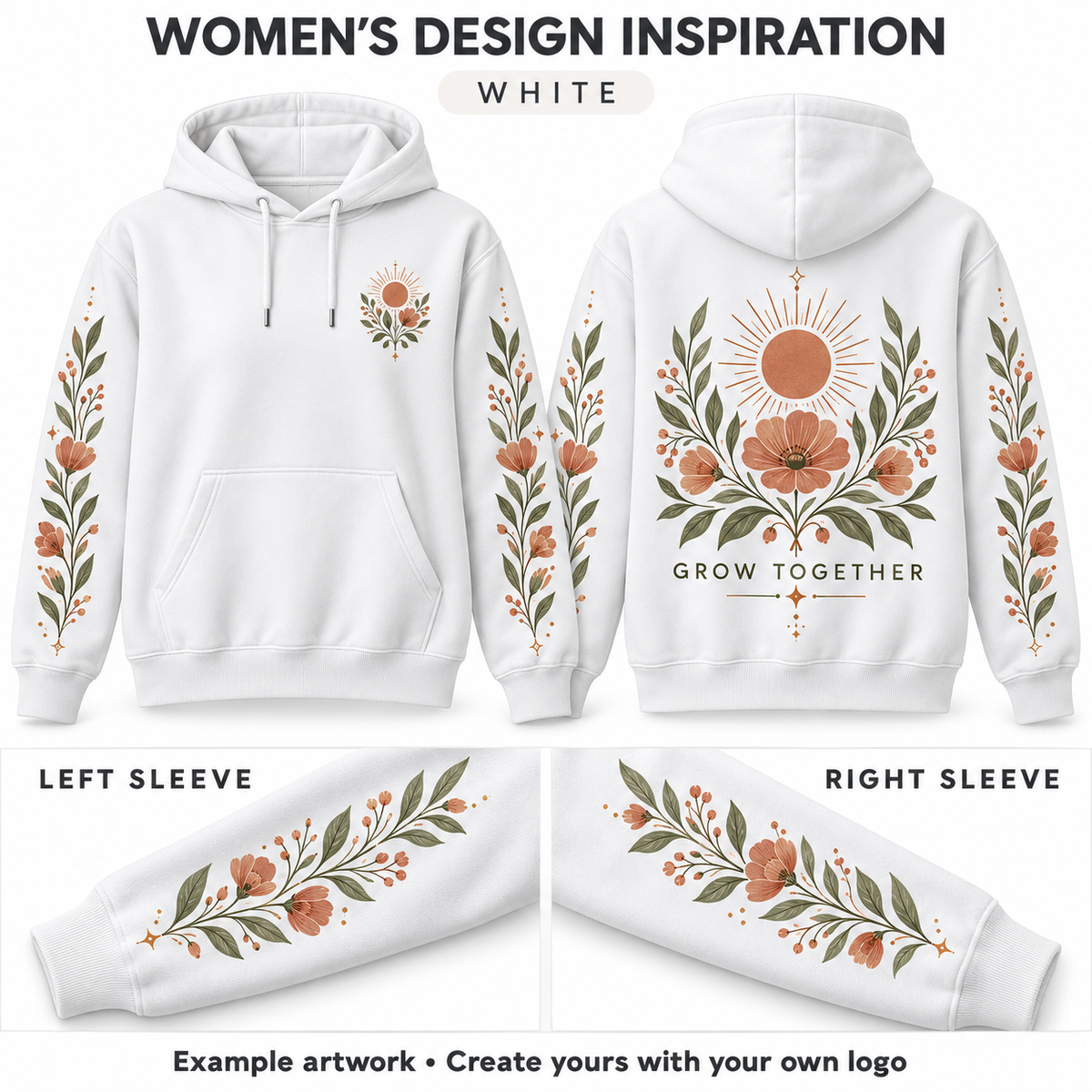 Custom DTF Hoodie – Your Logo, Kids & Adults