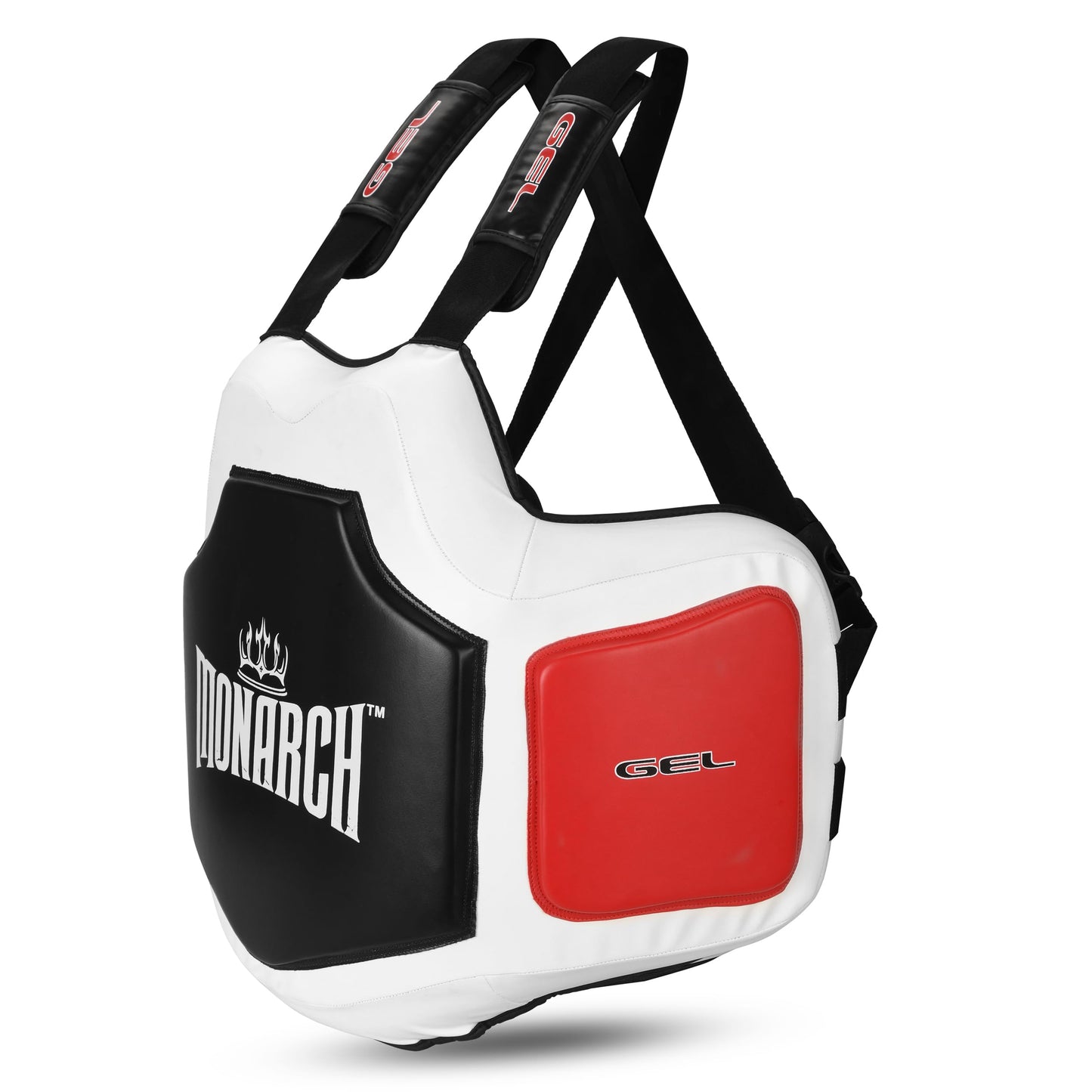 Heavy Hitter Boxing Body Protector As Body Opponent Bag, Muay Thai Belly Pad, Boxing Training Equipment with Multilayer Padding for Pro Protection