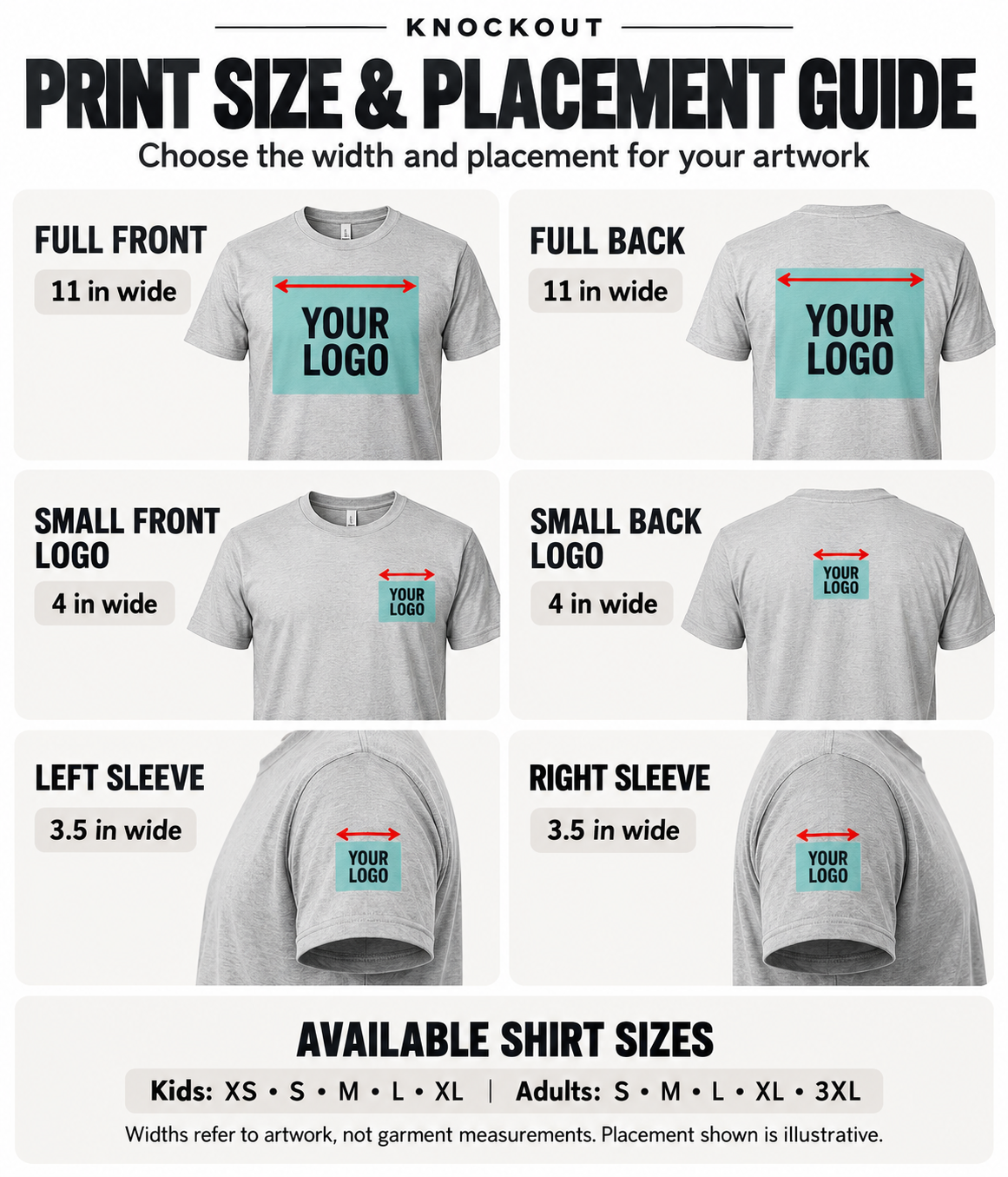 Custom DTF T-Shirt – Your Logo, Kids & Adults