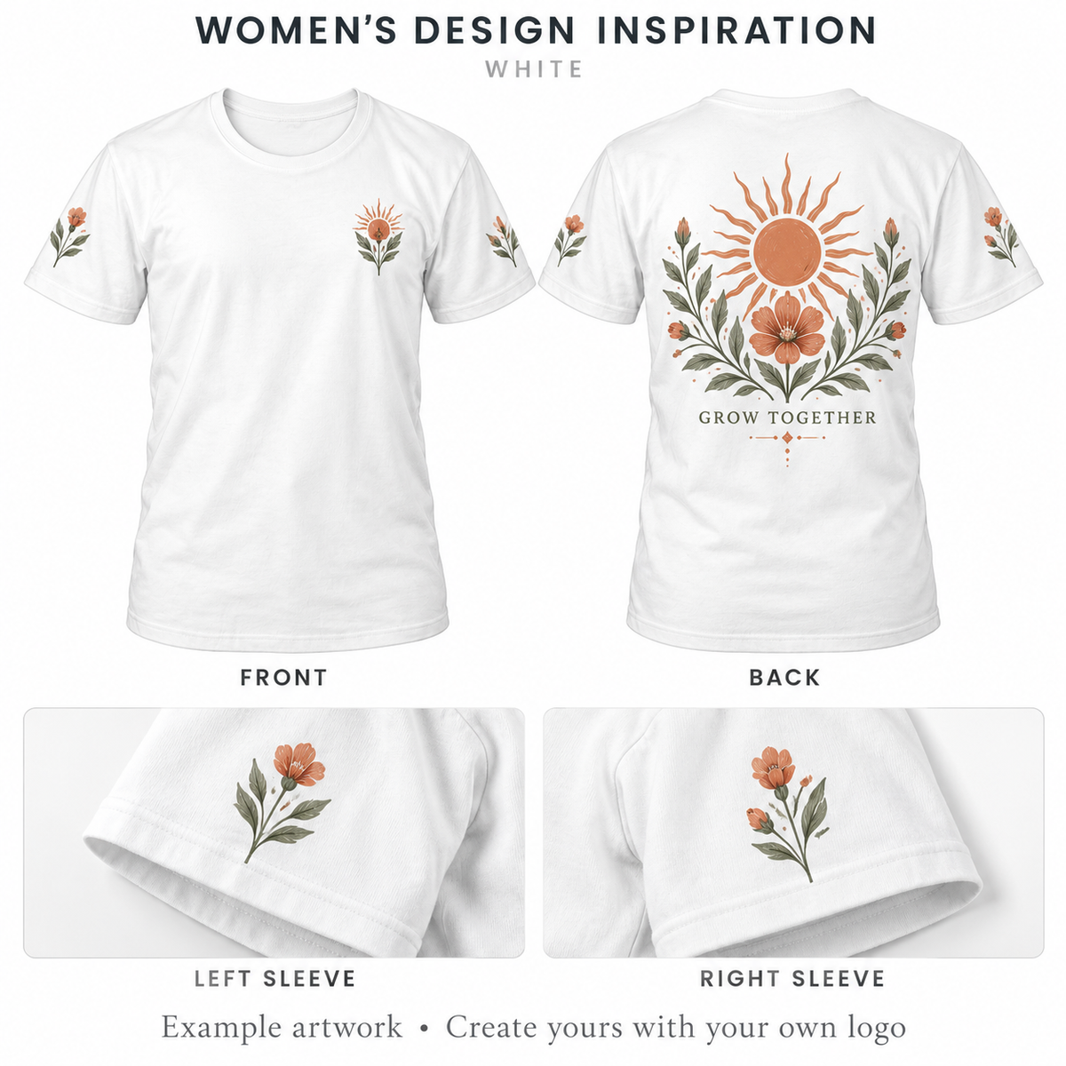 Custom DTF T-Shirt – Your Logo, Kids & Adults